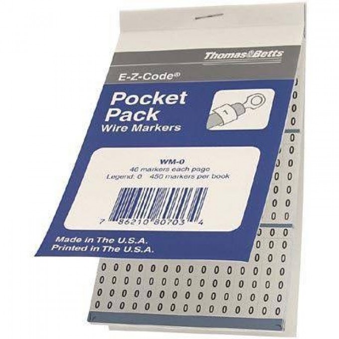 Маркировочная книжка THOMAS & BETTS WM-0 496977